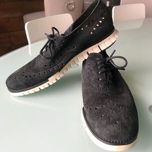 Men’s Black Suede ZeroGrands